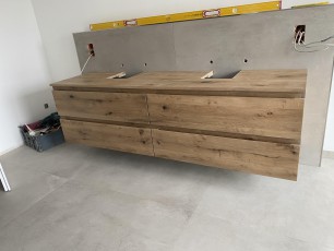 Waschtisch aus Eiche