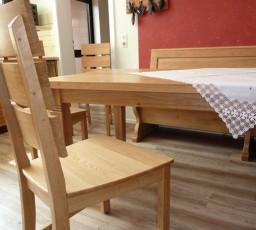 Sitzgruppe aus Eiche