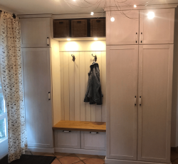 Garderobe in der Diele